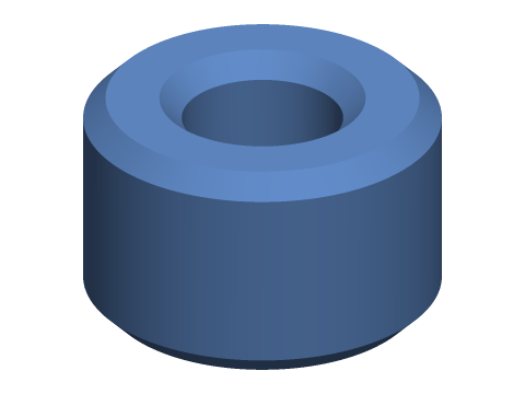 Round Spacer - rendered preview